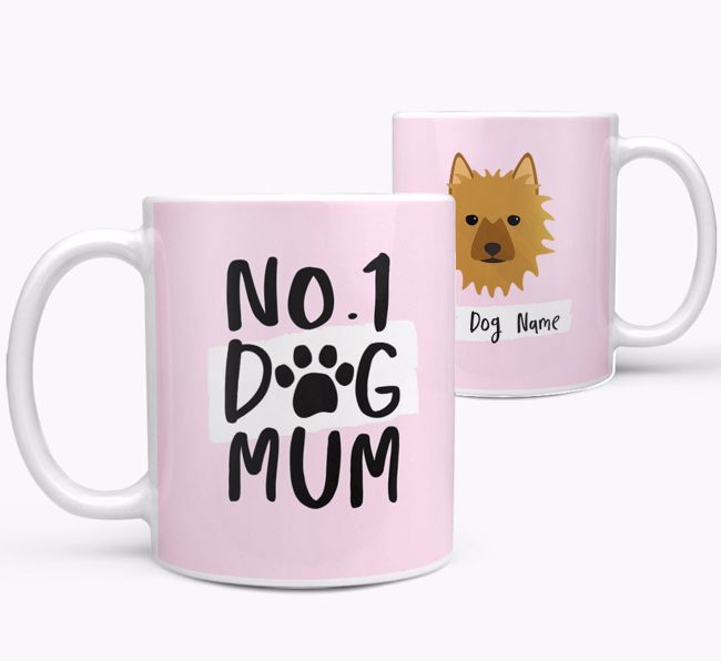 'No.1 Dog Mum' - Personalised {breedFullName} Mug